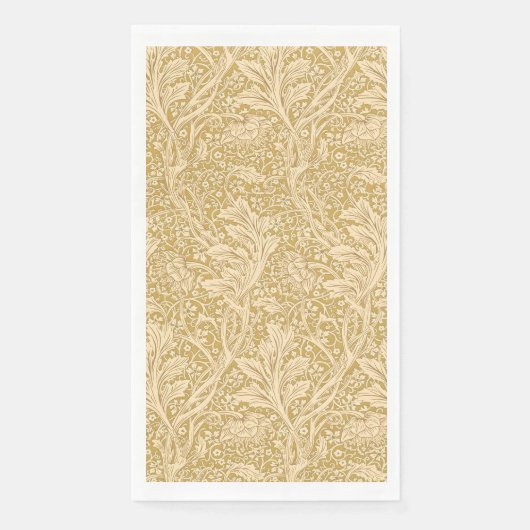 Serviette En Papier William Morris Motif Floral Classique Arcadie (Devant)