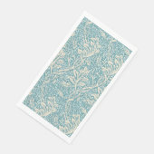 Serviette En Papier William Morris Motif Floral Classique Arcadie (Coin)