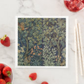 Serviette En Papier William Morris Pheasier Bois Bois (En situation)