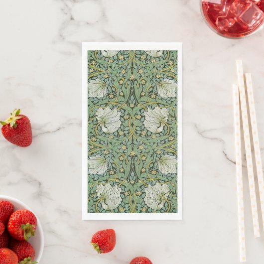 Serviette En Papier William Morris - Pimpernel (En situation)