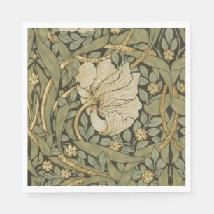 Serviette En Papier William Morris Pimpernel Vintage Préraphaélite
