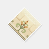 Serviette En Papier William Morris Row of Lilies (Coin)
