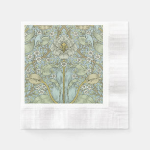 Serviette En Papier William Morris Spring Motif classique épais