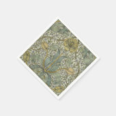 Serviette En Papier William Morris Spring Motif classique épais (Coin)