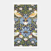 Serviette En Papier William Morris, Strawberry Thief (Devant)