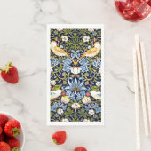 Serviette En Papier William Morris, Strawberry Thief (En situation)