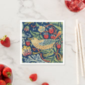 Serviette En Papier William Morris - Thief aux fraises (En situation)