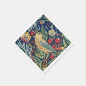 Serviette En Papier William Morris - Thief aux fraises (Coin)