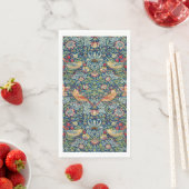 Serviette En Papier William Morris - Thief aux fraises (En situation)