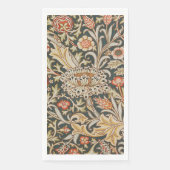 Serviette En Papier William Morris Trent Garden Flower Classic Botanic (Devant)