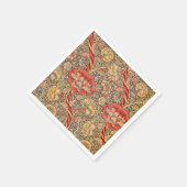 Serviette En Papier William Morris Wandle pour Chintz Design (Coin)