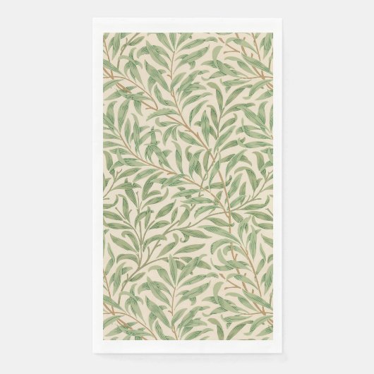 Serviette En Papier William Morris Willow Bough Garden Flower Classic (Devant)
