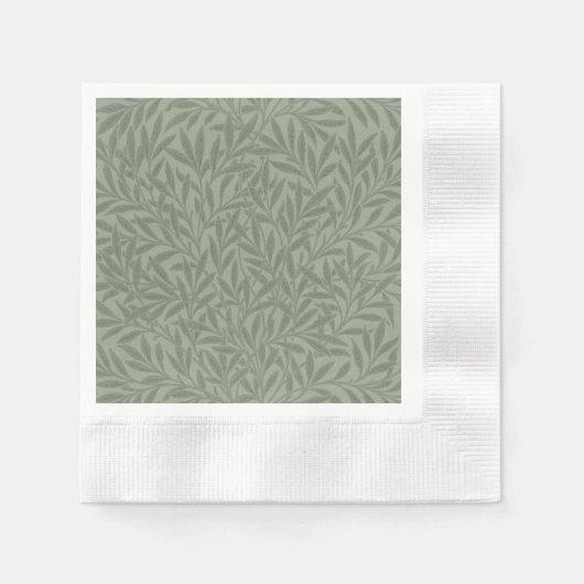 Serviette En Papier William Morris Willow Flower Classic (Devant)