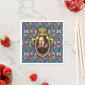 Serviette En Papier William Shakespeare (En situation)
