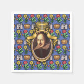 Serviette En Papier William Shakespeare (Devant)