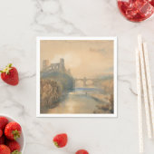 Serviette En Papier William Turner Barnard Castle (En situation)