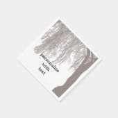 Serviette En Papier Willow (Coin)