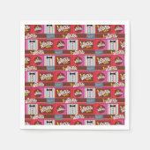 Serviette En Papier Willy Wonka & Chocolate Factory Anniversaire (Devant)