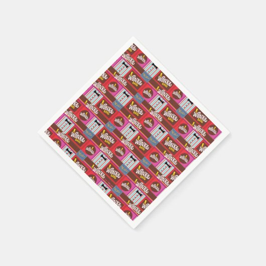 Serviette En Papier Willy Wonka & Chocolate Factory Anniversaire (Coin)