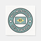 Serviette En Papier Wilmington Delaware (Devant)