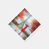 Serviette En Papier Wind Romance Paris Chic Walk (Coin)