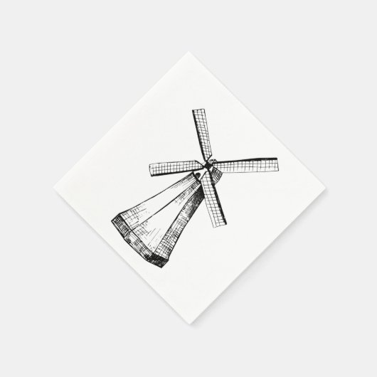 Serviette En Papier Windmill (Coin)