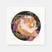 Serviette En Papier WINDSONG - Chow papier serviettes (Devant)