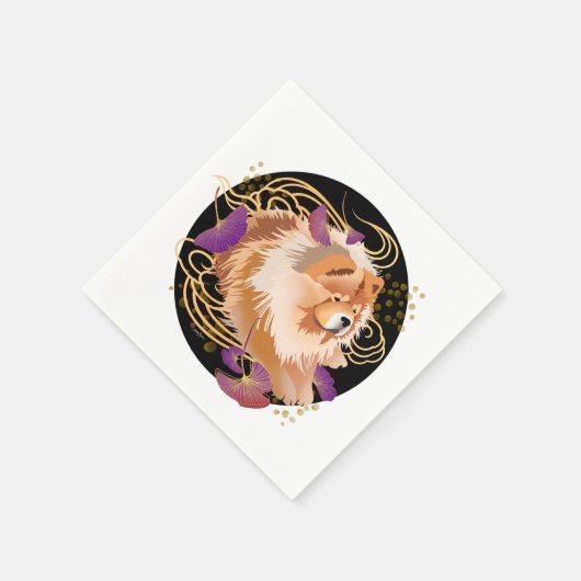 Serviette En Papier WINDSONG - Chow papier serviettes (Coin)