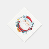 Serviette En Papier Winking Père Noël (Coin)