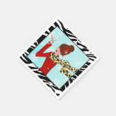 Serviette En Papier "Winter DIVA" (Coin)