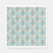 Serviette En Papier Winter Ornament Christmas Napkins (Devant)