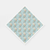 Serviette En Papier Winter Ornament Christmas Napkins (Coin)