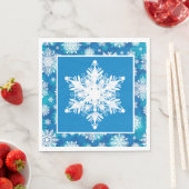 Serviette En Papier Winter Wonderland (En situation)