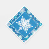 Serviette En Papier Winter Wonderland (Coin)