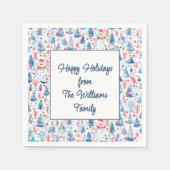 Serviette En Papier Winter Wonderland (Devant)