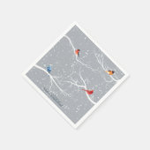 Serviette En Papier Winter Wonderland (Coin)