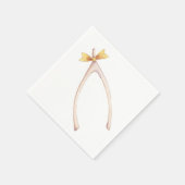 Serviette En Papier Wishbone - serviettes (Coin)