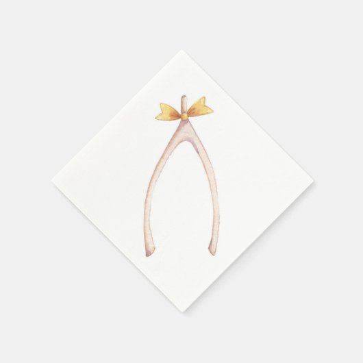 Serviette En Papier Wishbone - serviettes (Coin)