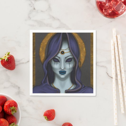 Serviette En Papier witch (En situation)