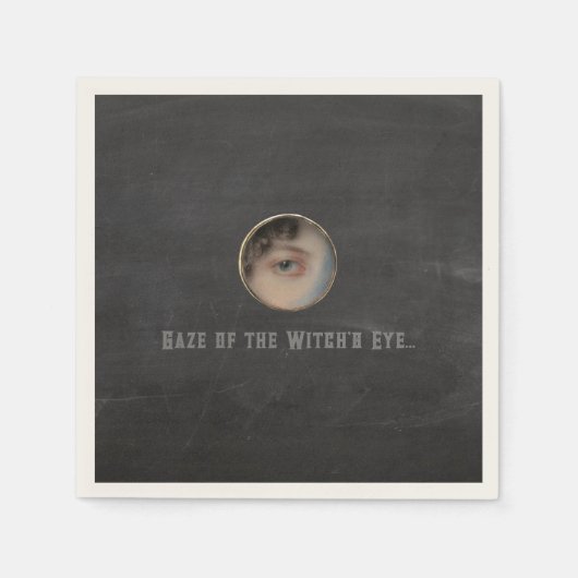 Serviette En Papier Witch Eye Macabre (Devant)