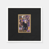 Serviette En Papier Witchy Whimsigoth Stevie Collage (Devant)