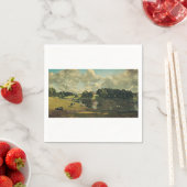 Serviette En Papier Wivenhoe Park par John Constable (En situation)