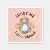 Serviette En Papier Wizard (Devant)