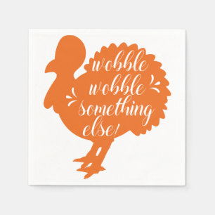 Serviette En Papier Wobble Wobble Quelque Chose D'Autre Drôle Turquie 