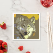 Serviette En Papier Wolf 044 (En situation)