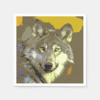Serviette En Papier Wolf 044