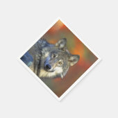Serviette En Papier Wolf_2015_0301 (Coin)