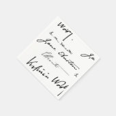Serviette En Papier Women (Coin)