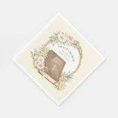 Serviette En Papier Women's Bible Study | Spring Flowers (Coin)