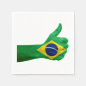 Serviette En Papier wonderful design for all brazilian peopopople (Devant)